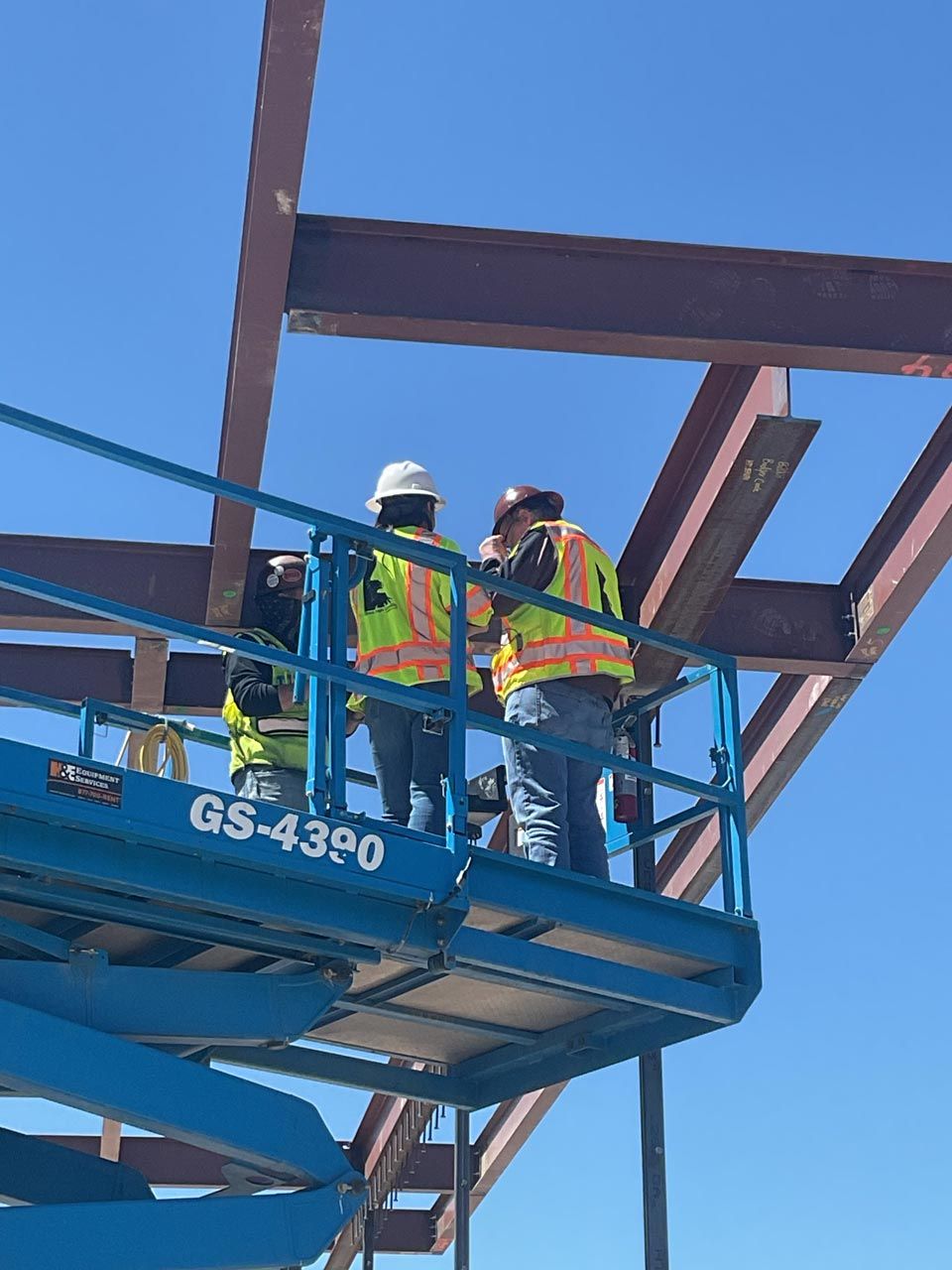 M2 Construction Workers at a project